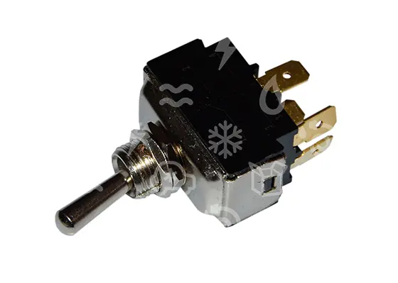 spínač kávovaru 2-pólový, 16A, 230V, M12 x 1, ROCKET